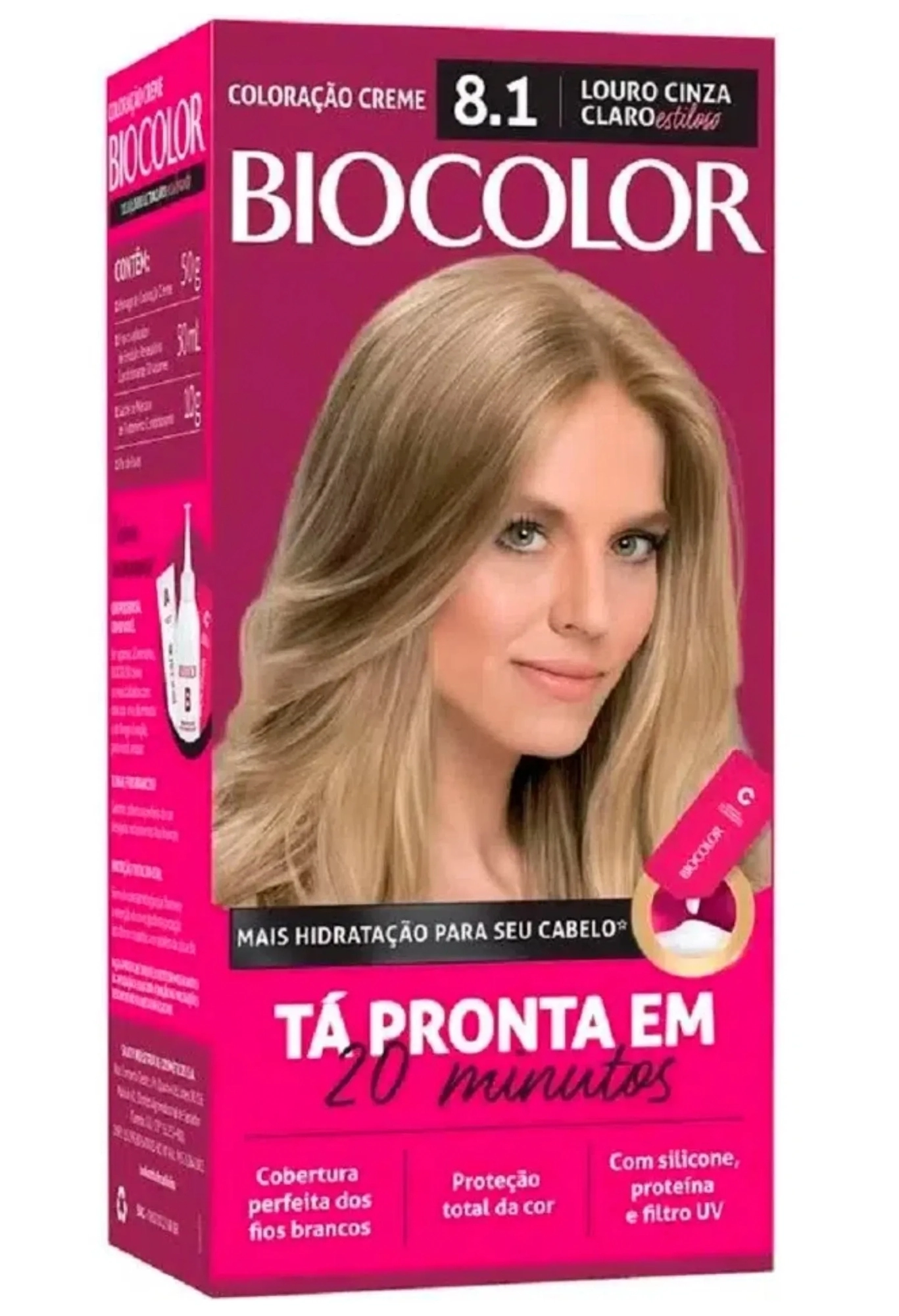 Tintura Biocolor N.8.1 Louro Acin.est.
