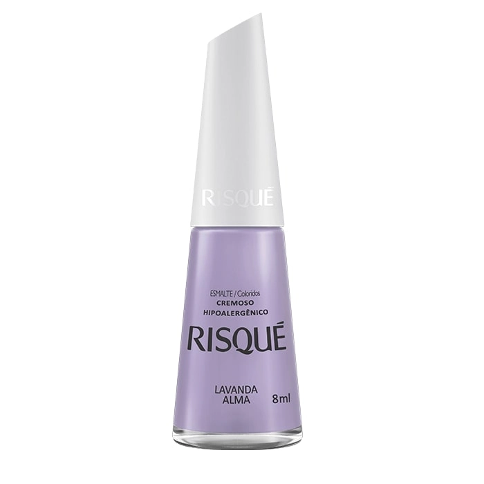 Esmalte Cremoso Lavanda Alma Risqué Coloridos Blister 8ml