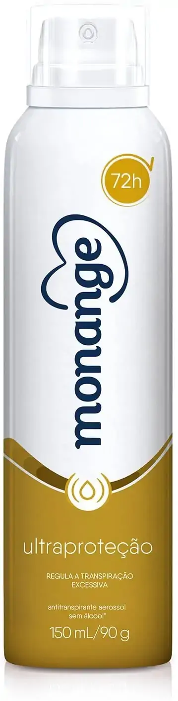 Antitranspirante Aerossol Ultraproteção Monange 150ml