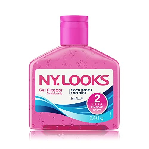 Gel Fix Ny Looks 240gr Rosa Forte