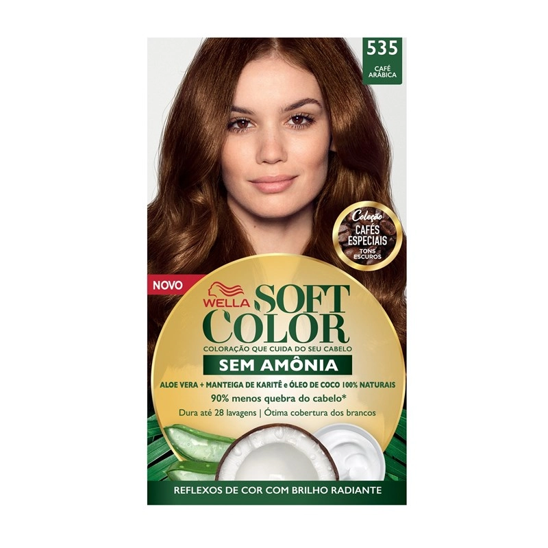 Tonalizante Kit Coty Soft Color Cafe Arabica 5.35 12 Un