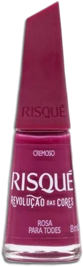 Esmalte Risque 8ml Rosa Para Todes