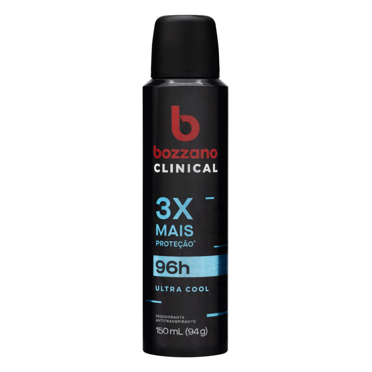 Desodorante Aerossol Ultra Cool Bozzano Clinical 150ml Spray