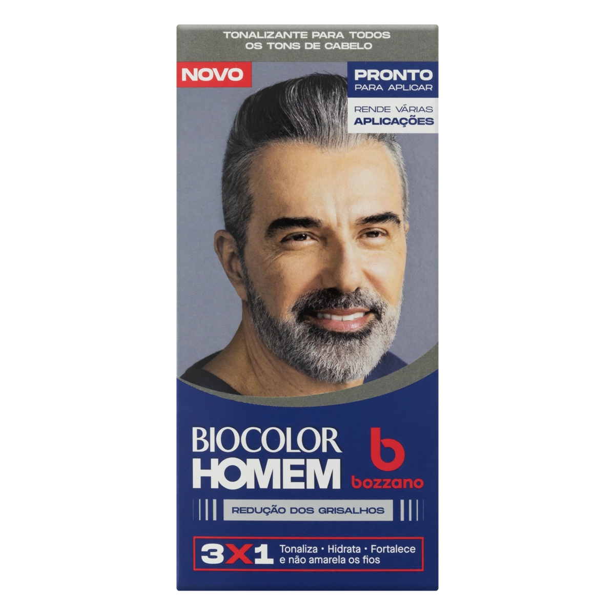 Tonalizante Biocolor Homem Redução Dos Grisalhos
