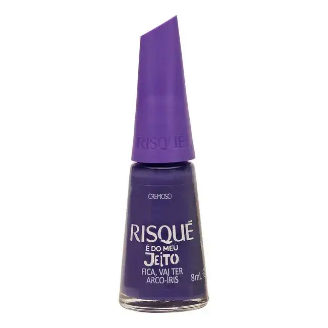 Esmalte Cremoso Fica, Vai Ter Arco íris Risqué é Do Meu Jeito Frasco 8ml