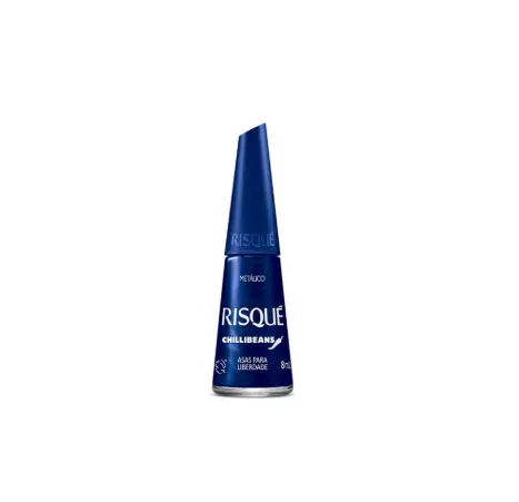 Esmalte Metálico Asas Para Liberdade Risqué Chilli Beans Frasco 8ml