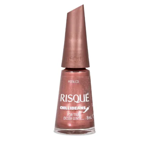 Esmalte Metálico Por Trás Dessa Lente... Risqué Chilli Beans Frasco 8ml