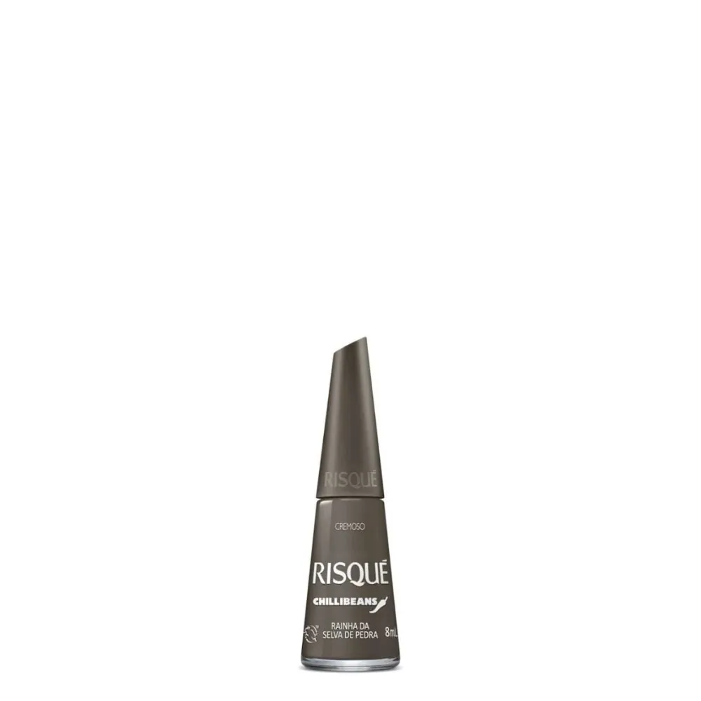 Esmalte Cremoso Rainha Da Selva De Pedra Risqué Chilli Beans Frasco 8ml