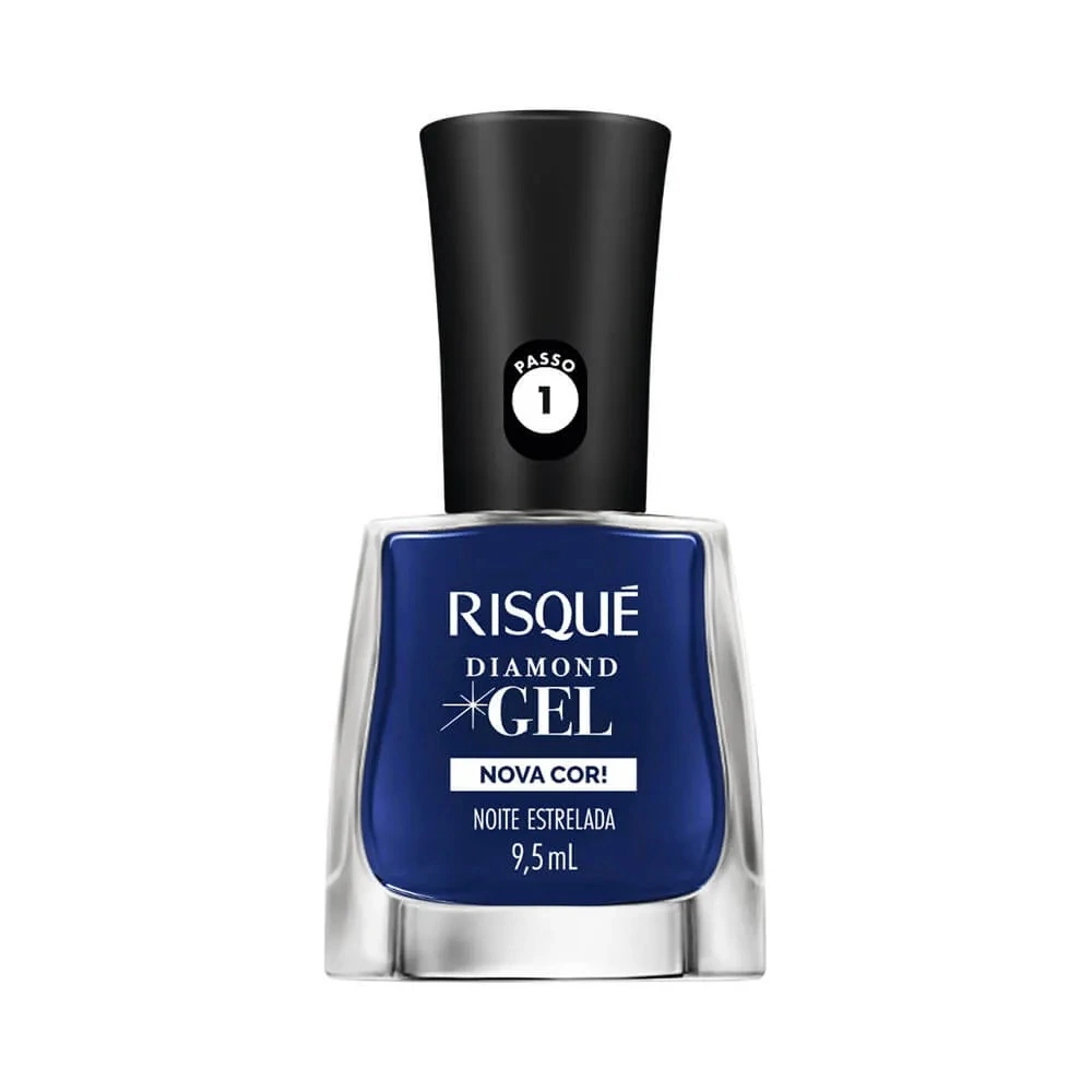 Esmalte Risque Cr Diamond Dgel Noite Estrelada 9,5ml