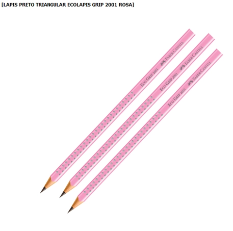 Lapis Faber C N?2 2001brs Rosa 6x12unidade
