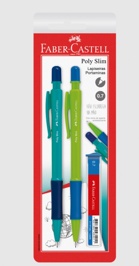 Lapiseira Poly Slim 0.7mm Sm 07slimm Faber