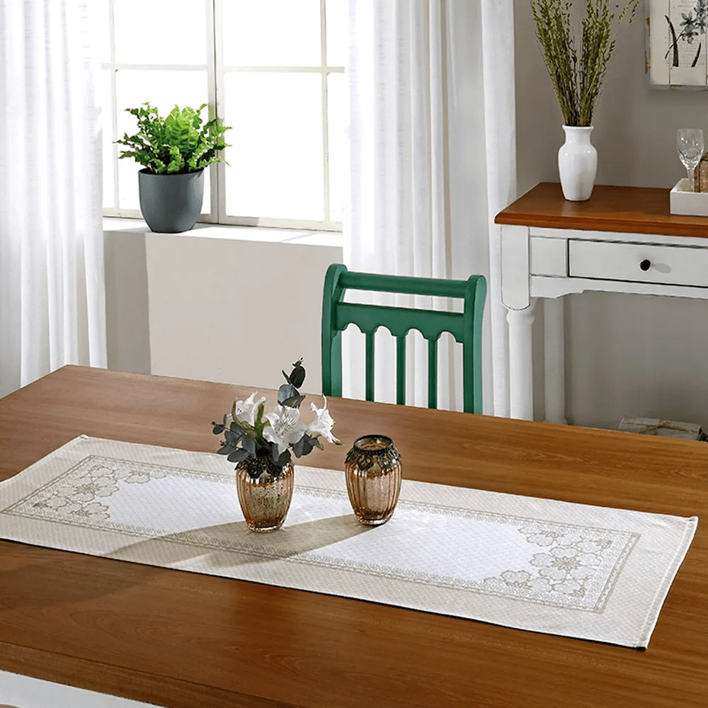 Trilho De Mesa Dohler Athenas Renda 35x100cm