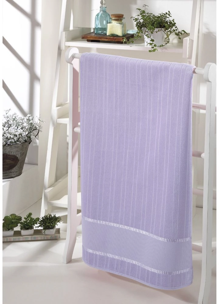 Toalha Lavabo Dohler Velour P/bordar Bella Lilas 30x45cm