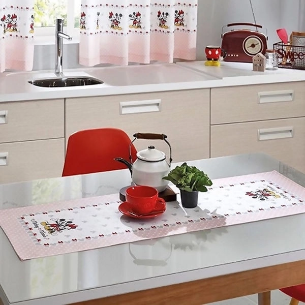 Trilho De Mesa Dohler Athenas Mickey E Minnie 35x100cm