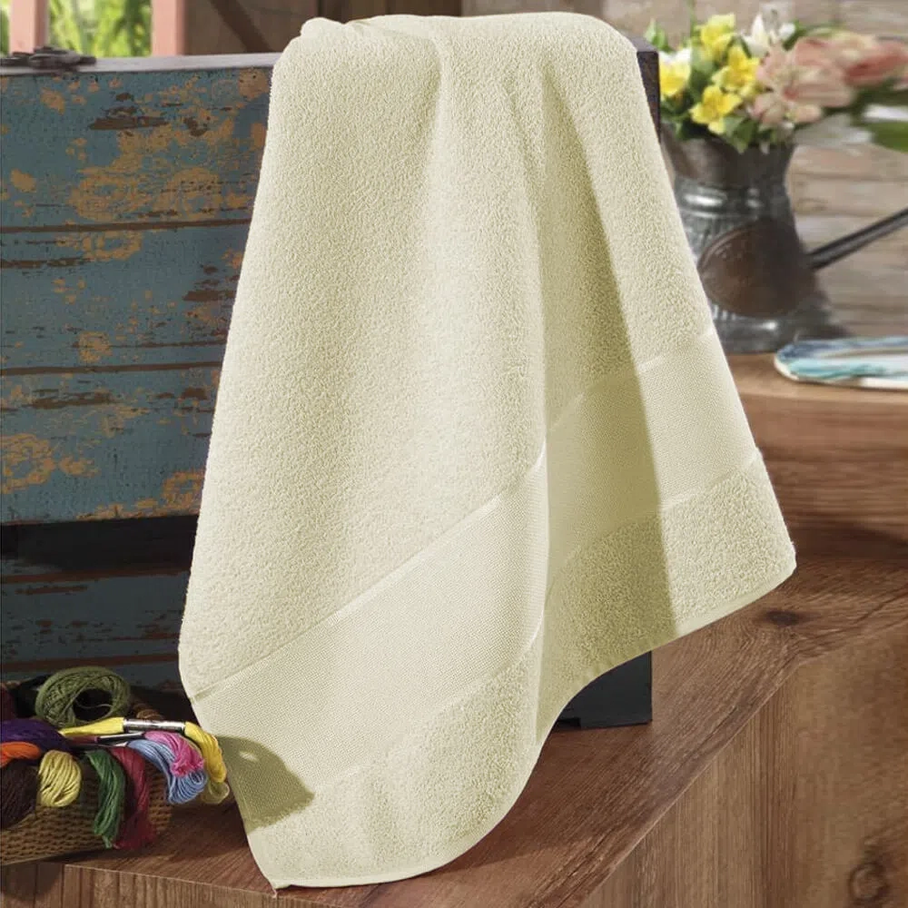 Toalha Banho Dohler P/bordar Firenze Marfim 70x140cm