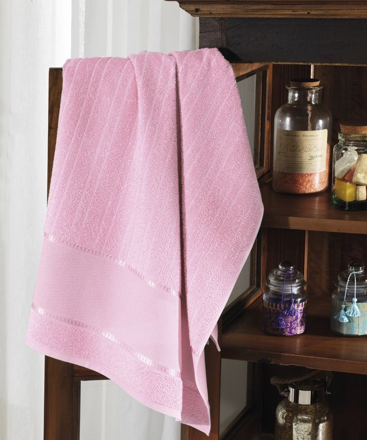 Toalha Lavabo B Firenze Af1445 Rosa