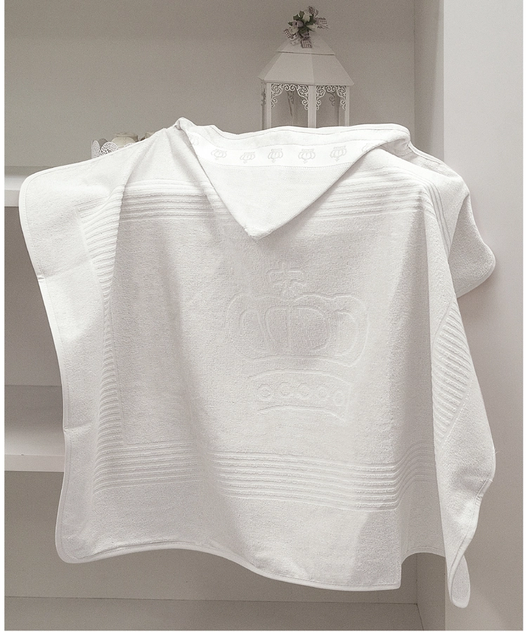 Toalha Banho Dohler Capuz Jacquard P/bordar Baby Clas 07 90x70cm