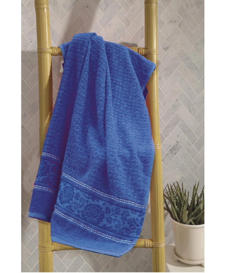 Toalha Banho Dohler Jacquard Premium 5968 Azul 70x140cm