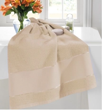 Toalha Banho Dohler Multi Arte Bege 70x140cm