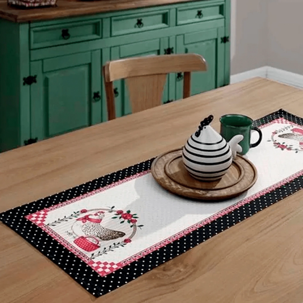 Trilho De Mesa Dohler Athenas Galinhas 35x100cm
