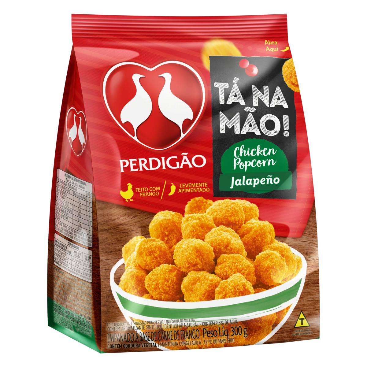 Empanado De Frango Jalapeño Perdigão Tá Na Mão Pacote 300g