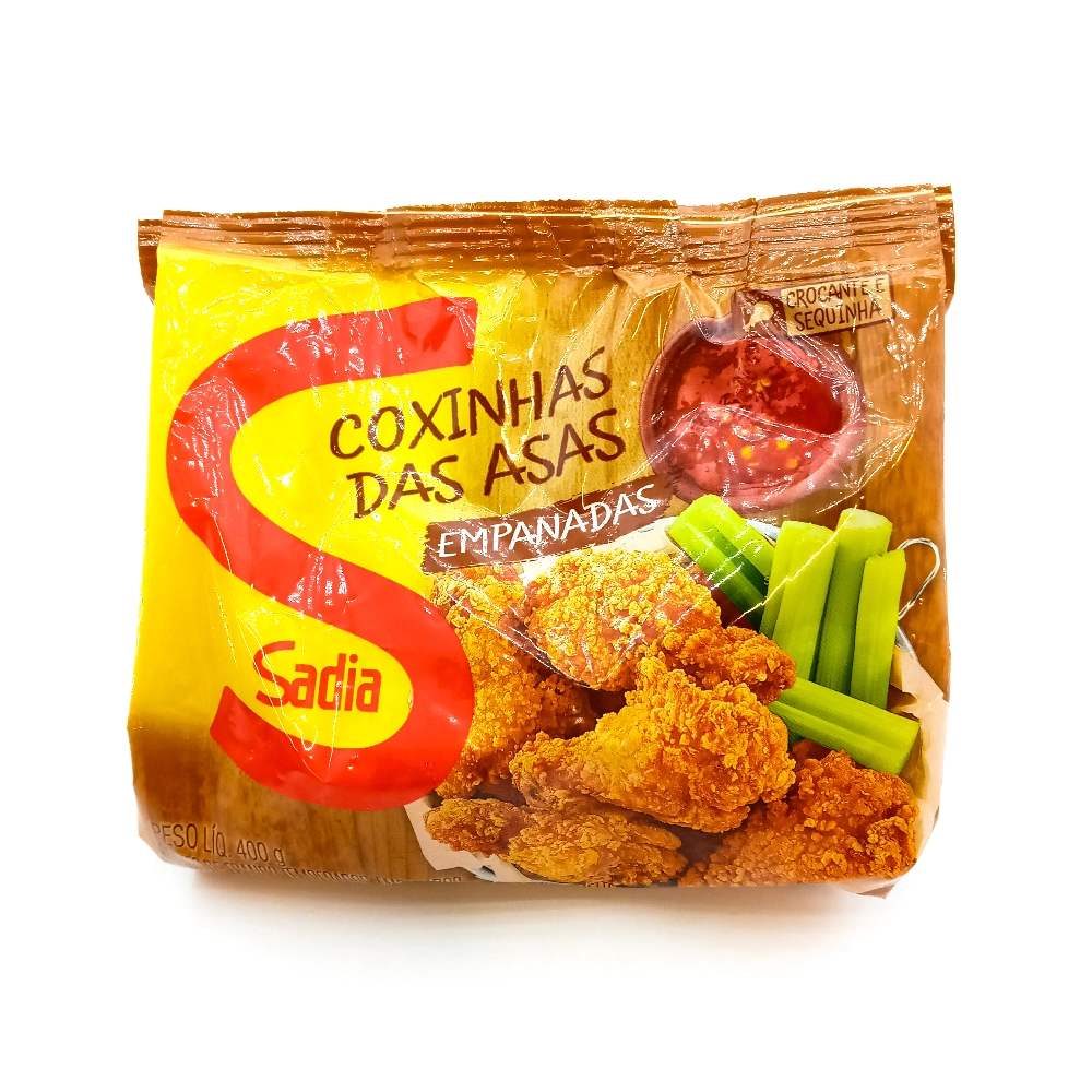 Empanado De Frango Coxinha Da Asa Sadia Empanadíssimo Pacote 400g