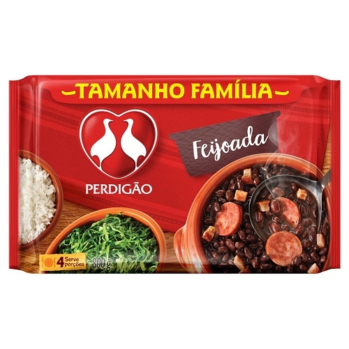 Feijoada Perdigão Pacote 800g Tamanho Família
