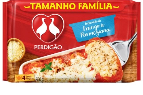 Empanado De Frango à Parmegiana Perdigão Pacote 800g Tamanho Família