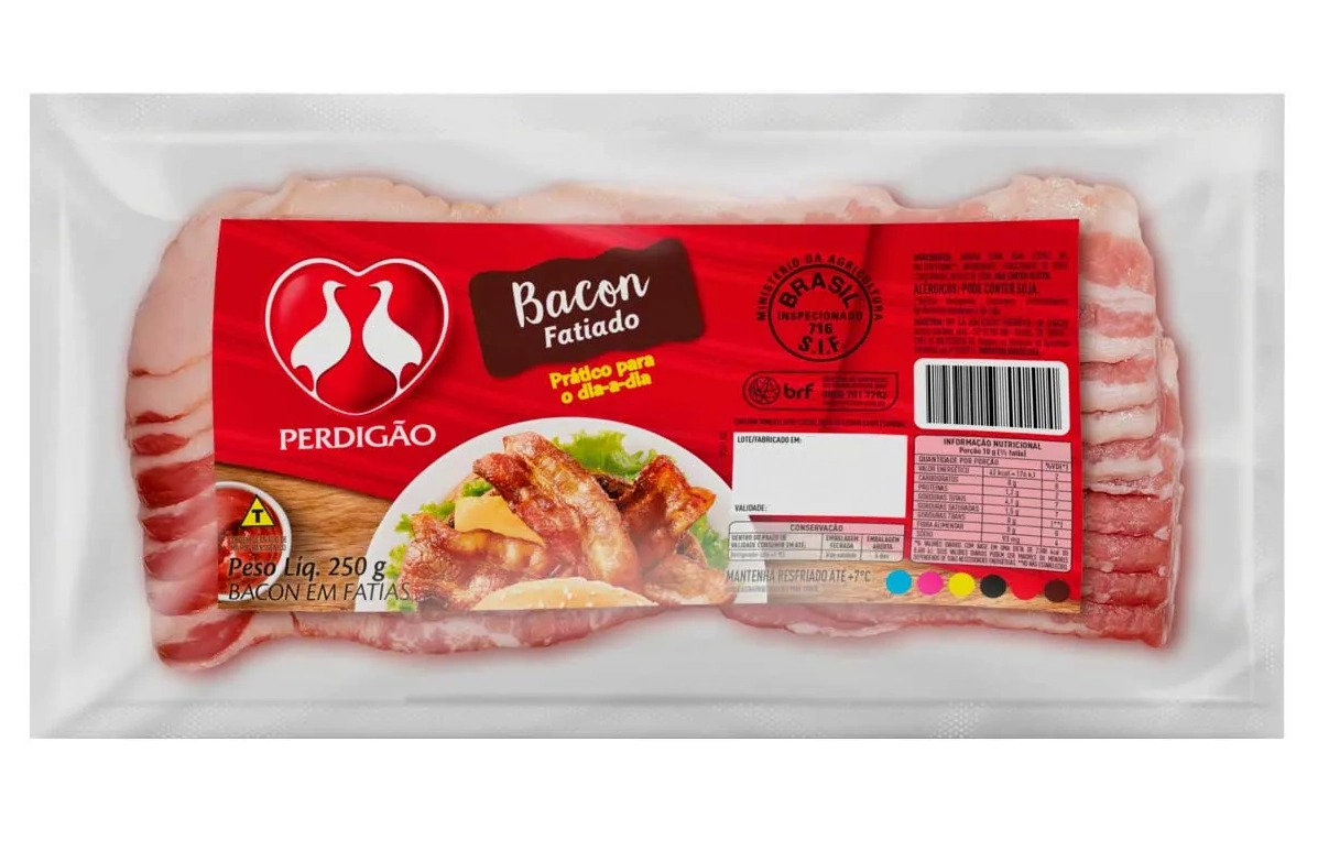 Bacon Em Fatias Perdigão 250g
