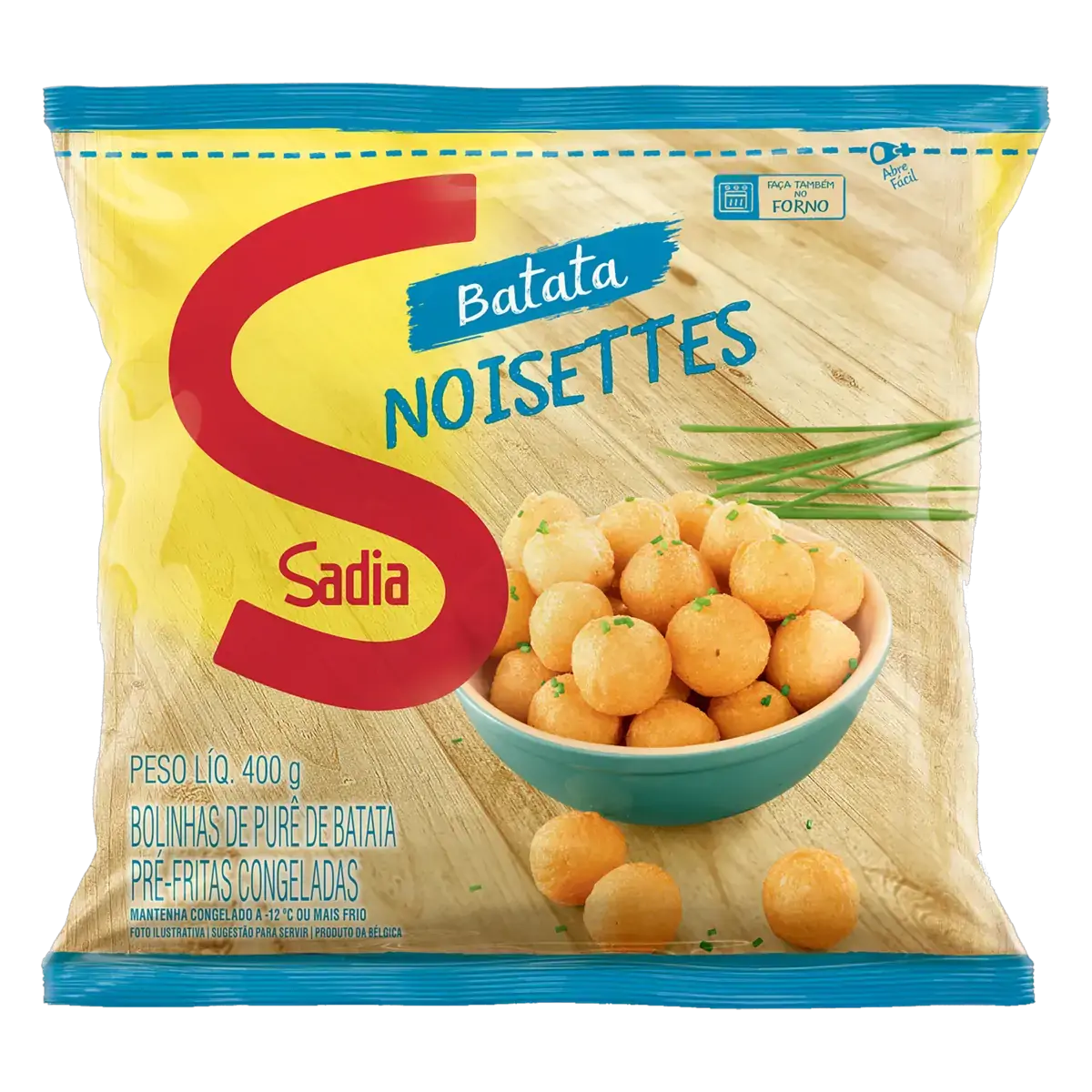Batata Pré Frita Noisette Congelada Sadia Pacote 400g