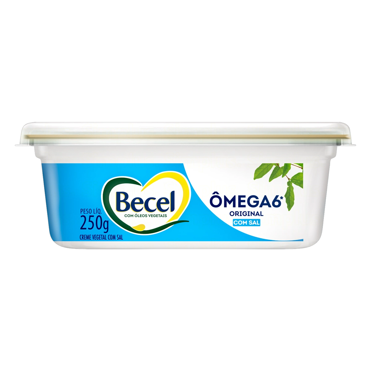 Margarina Original Com Sal Zero Lactose Becel Pote 250g