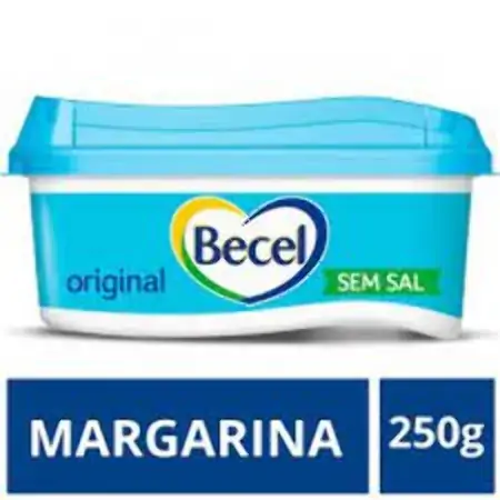 Margarina Original Sem Sal Zero Lactose Becel Pote 250g