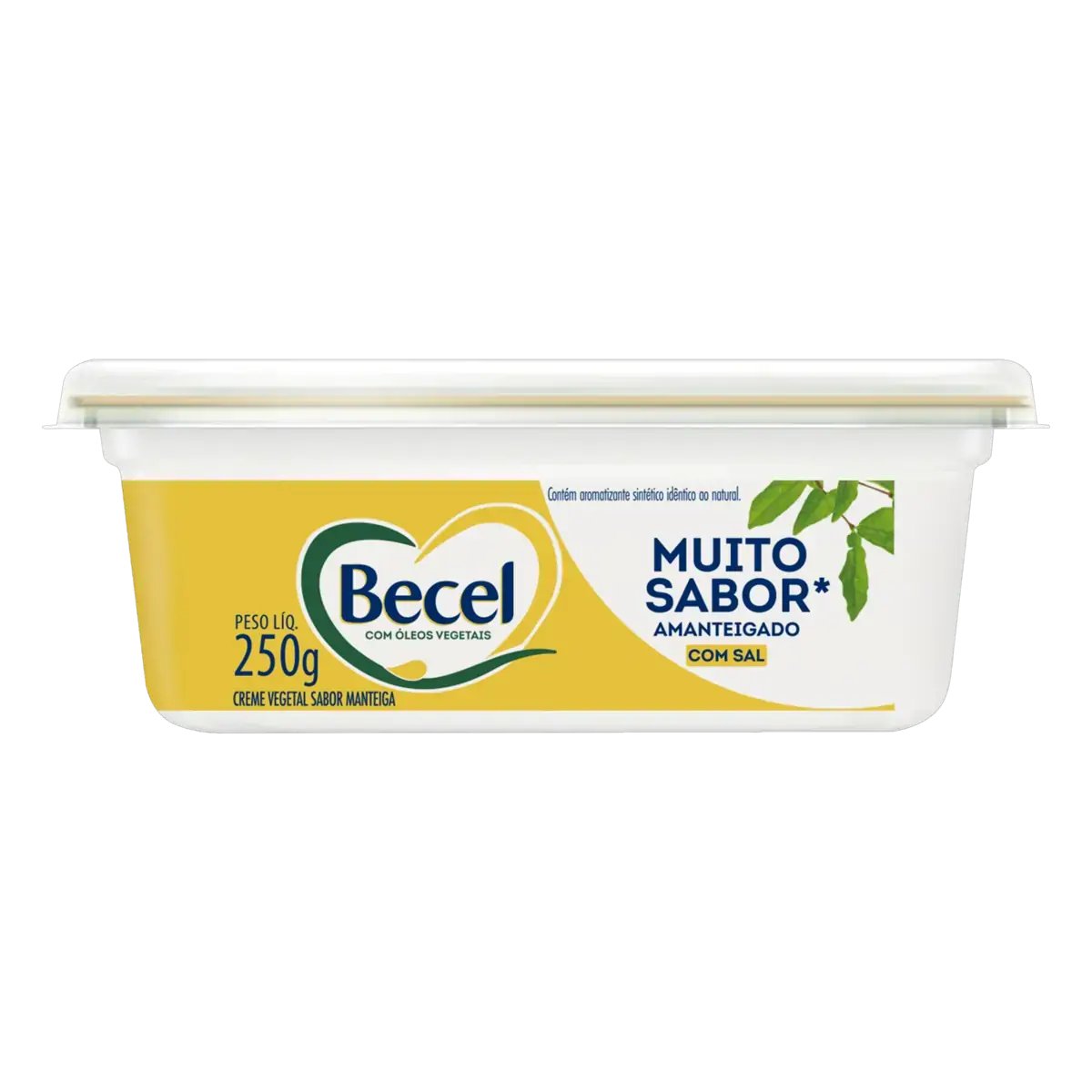 Margarina Manteiga Com Sal Becel Pote 250g