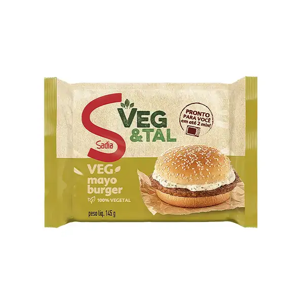 Sanduíche Vegetal Mayo Sadia Veg Tal Pacote 145g