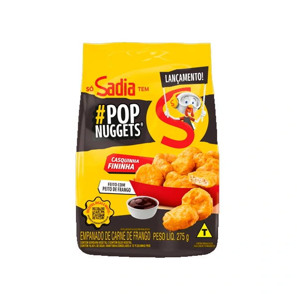 Empanado De Frango Sadia Nuggets Pacote 275g