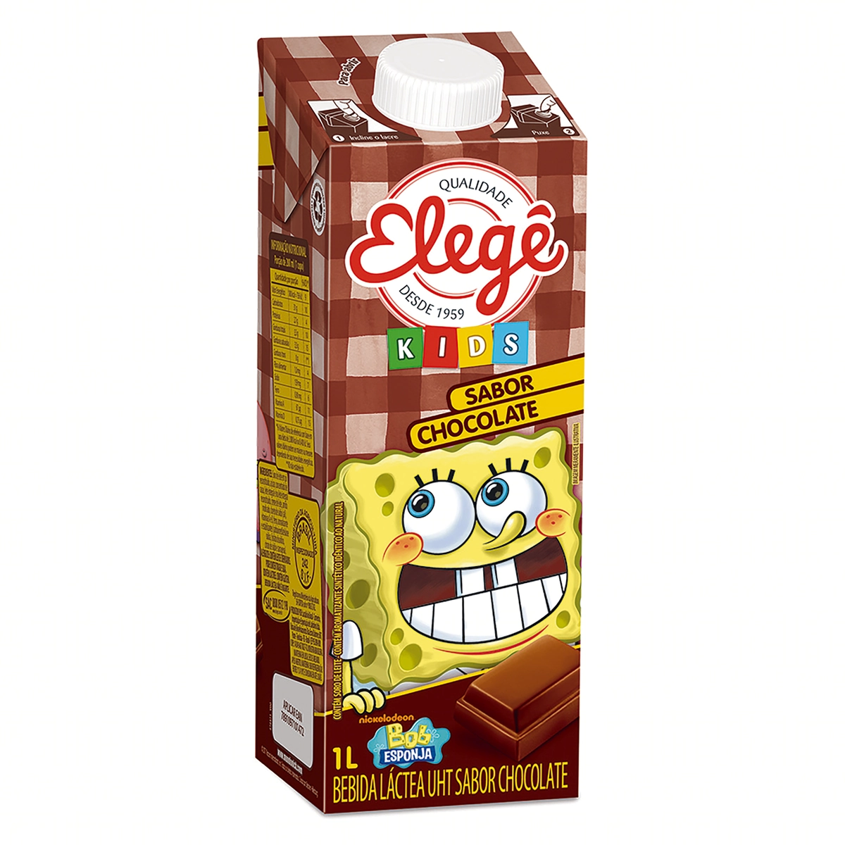 Bebida Lactea Uht Elege Chocolate 1l