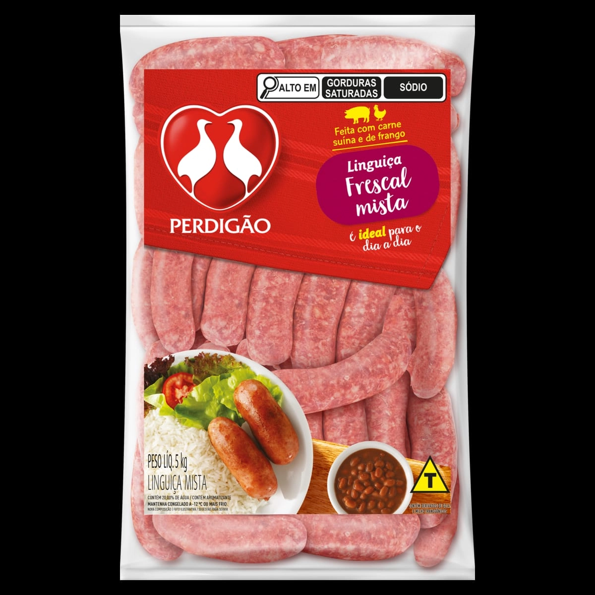 Linguiça Mista Frescal Perdigão 5kg