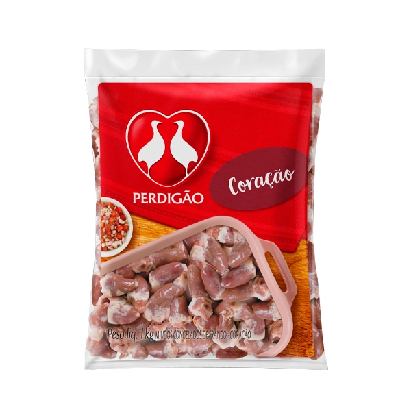Coração De Frango Congelado Perdigão 1kg