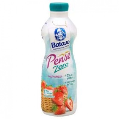 Batavo Pense Zero C/4 Morango