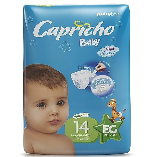Fralda Capricho Jumbinho Eg 1x14und Qtd. 4.00 Pc