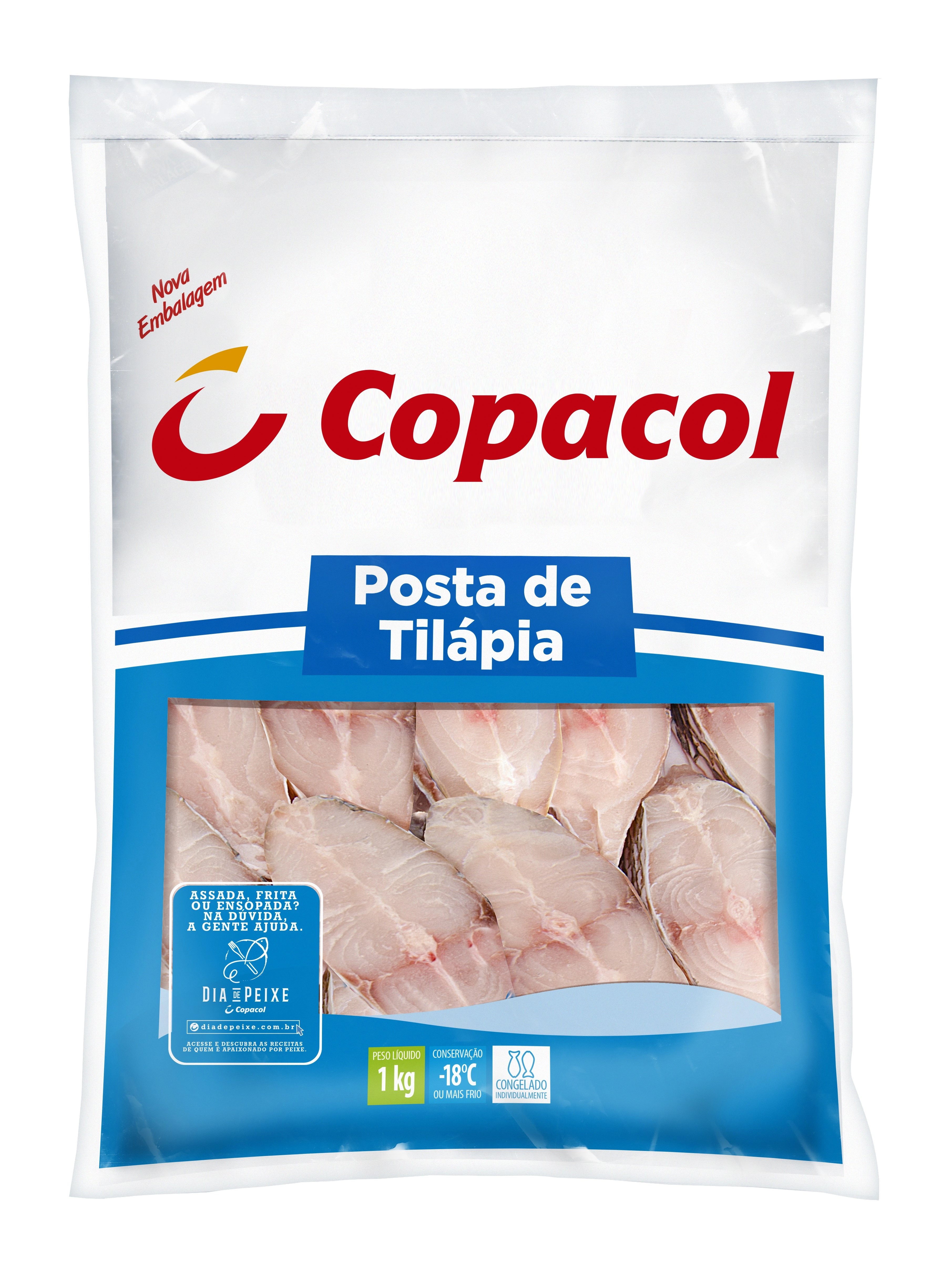Posta De Tilapia 1kg Copacol