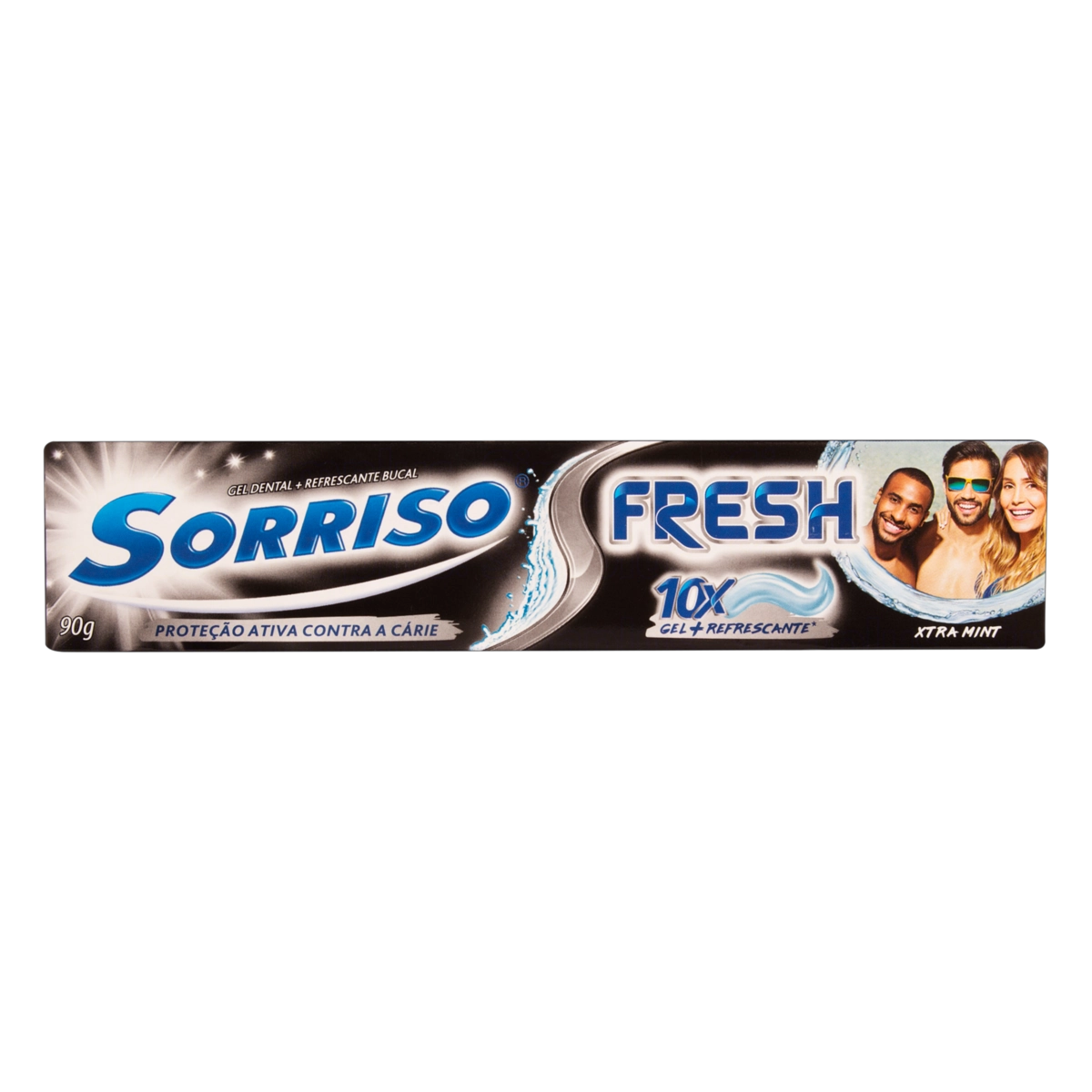 Gel Dental Xtra Mint Sorriso Fresh Caixa 90g
