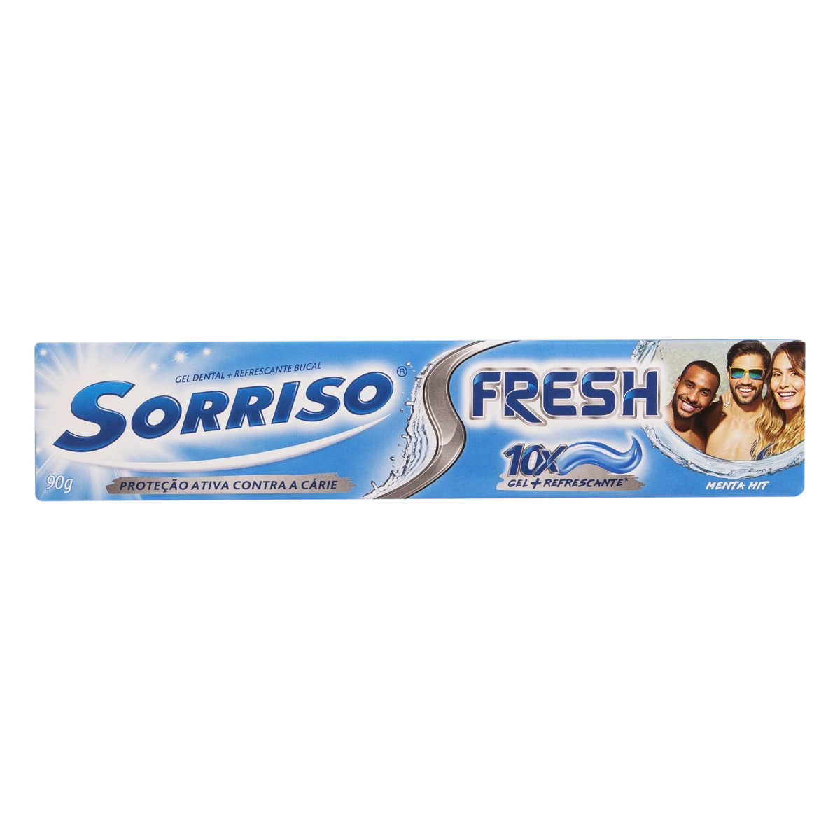 Gel Dental Menta Hit Sorriso Fresh Caixa 90g