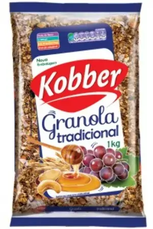 Granola Tradicional Kobber Pacote 1kg