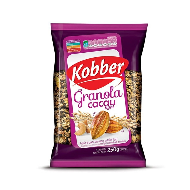 Granola Light Cacau Kobber Pacote 250g