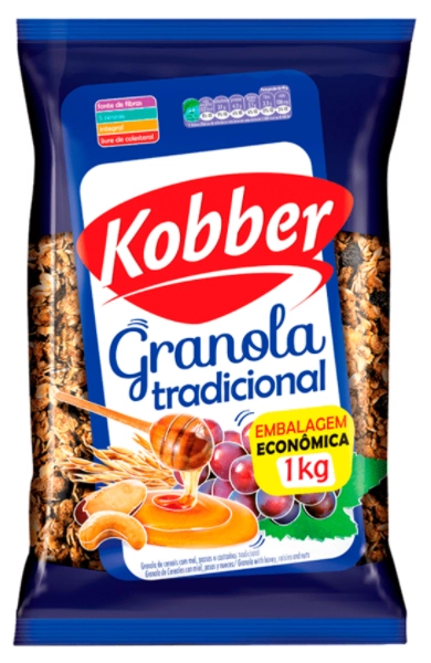 Granola Tradicional Kobber Pacote 800g