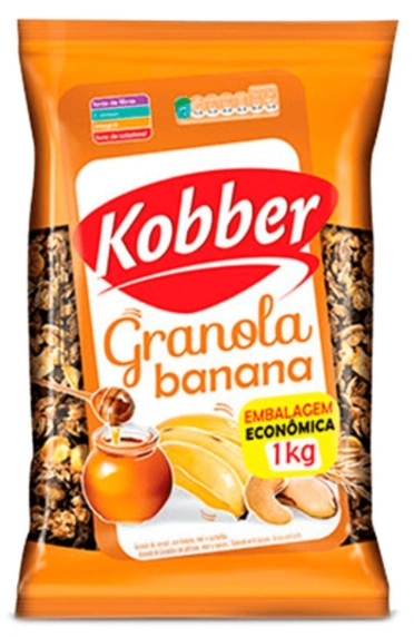 Granola Banana Kobber Pacote 800g
