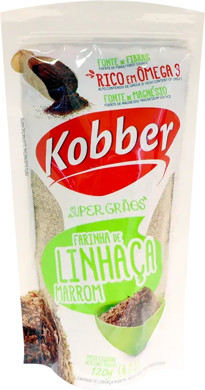 Farinha De Linhaca Kobber 120g