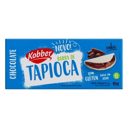 Barra De Tapioca Kobber 48g Chocolate