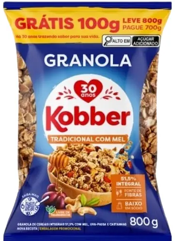 Granola Kobber Lv800g Pg700g Trad
